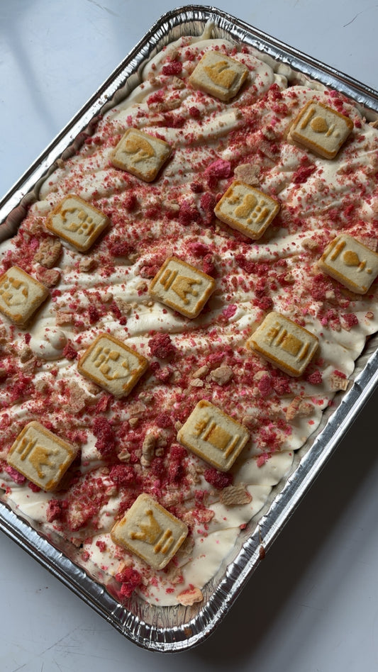 Strawberry tres leches