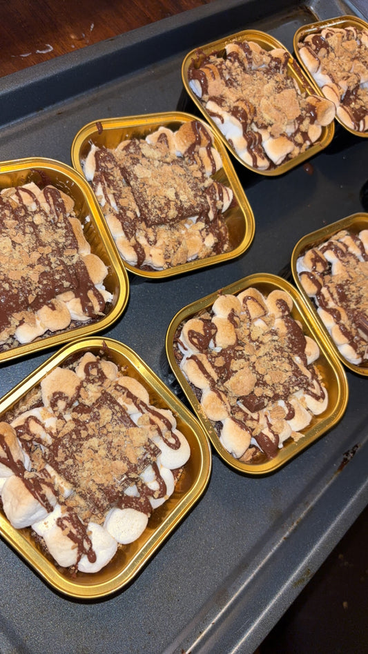 S’mores brownies