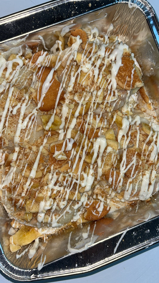 Banana pudding cinnamon rolls