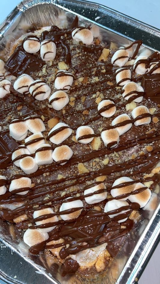 Smores cinnamon rolls