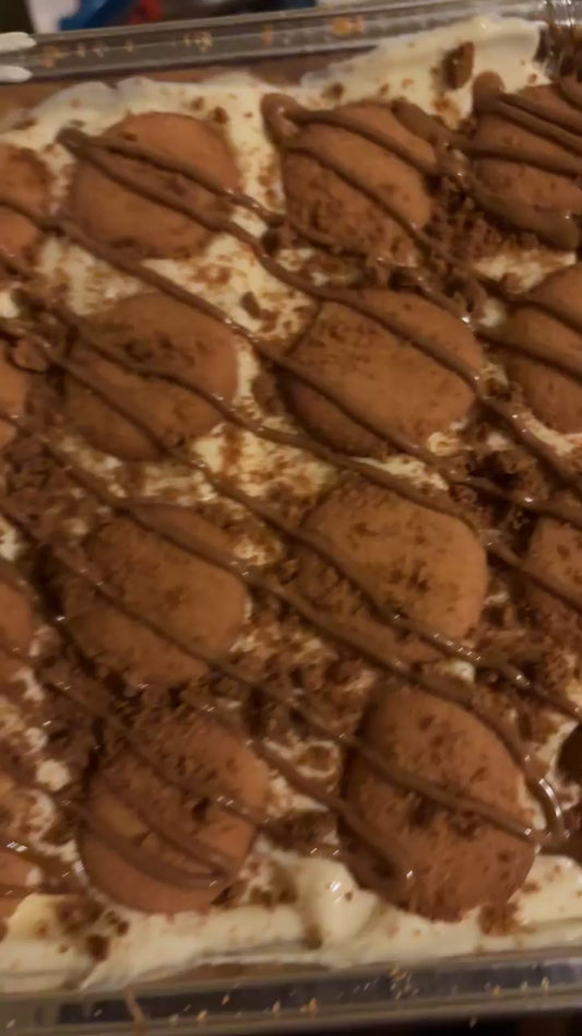 Cookie butter banana pudding
